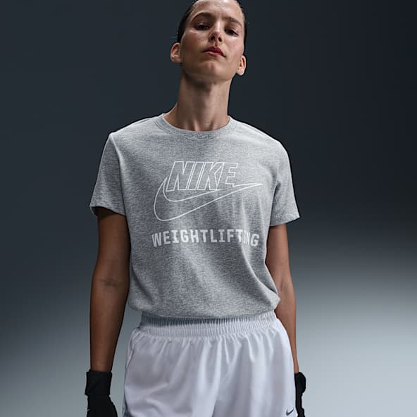 Weightlifting Tops T Shirts. Nike